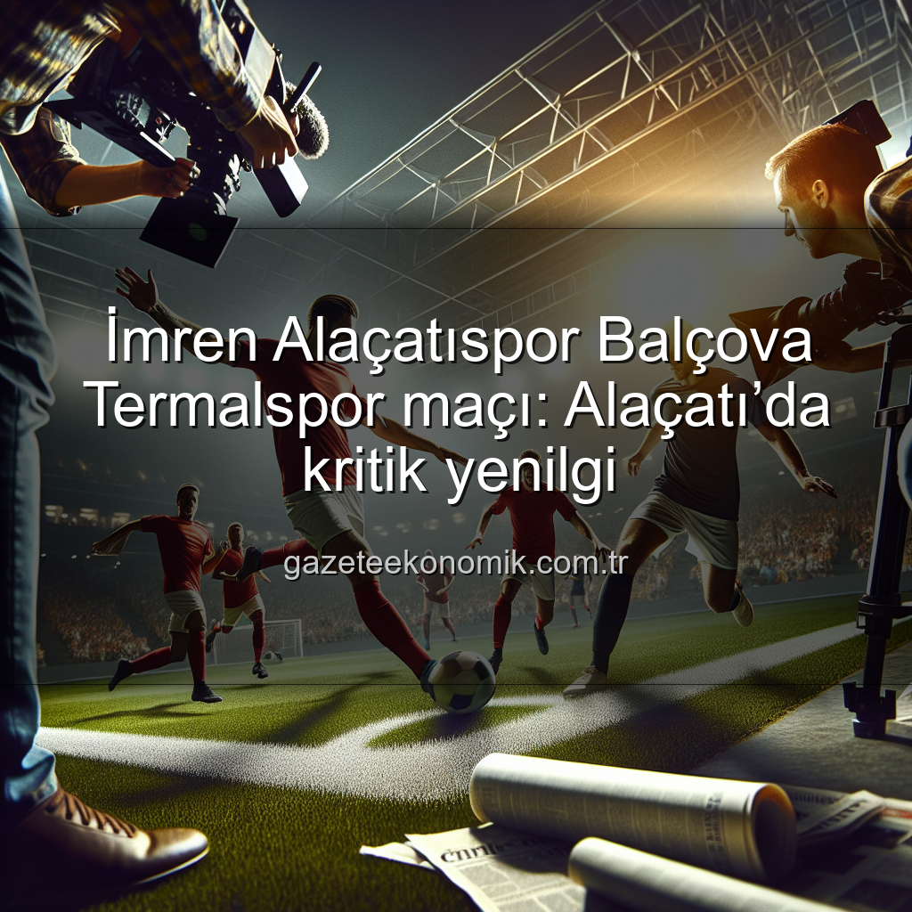 İmren Alaçatıspor Balçova Termalspor maçı - İmren Alaçatıspor Balçova Termalspor maçı: Alaçatı’da kritik yenilgi