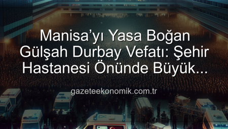 Manisa’yı Yasa Boğan Gülşah Durbay Vefatı: Şehir Hastanesi Önünde Büyük Kalabalık