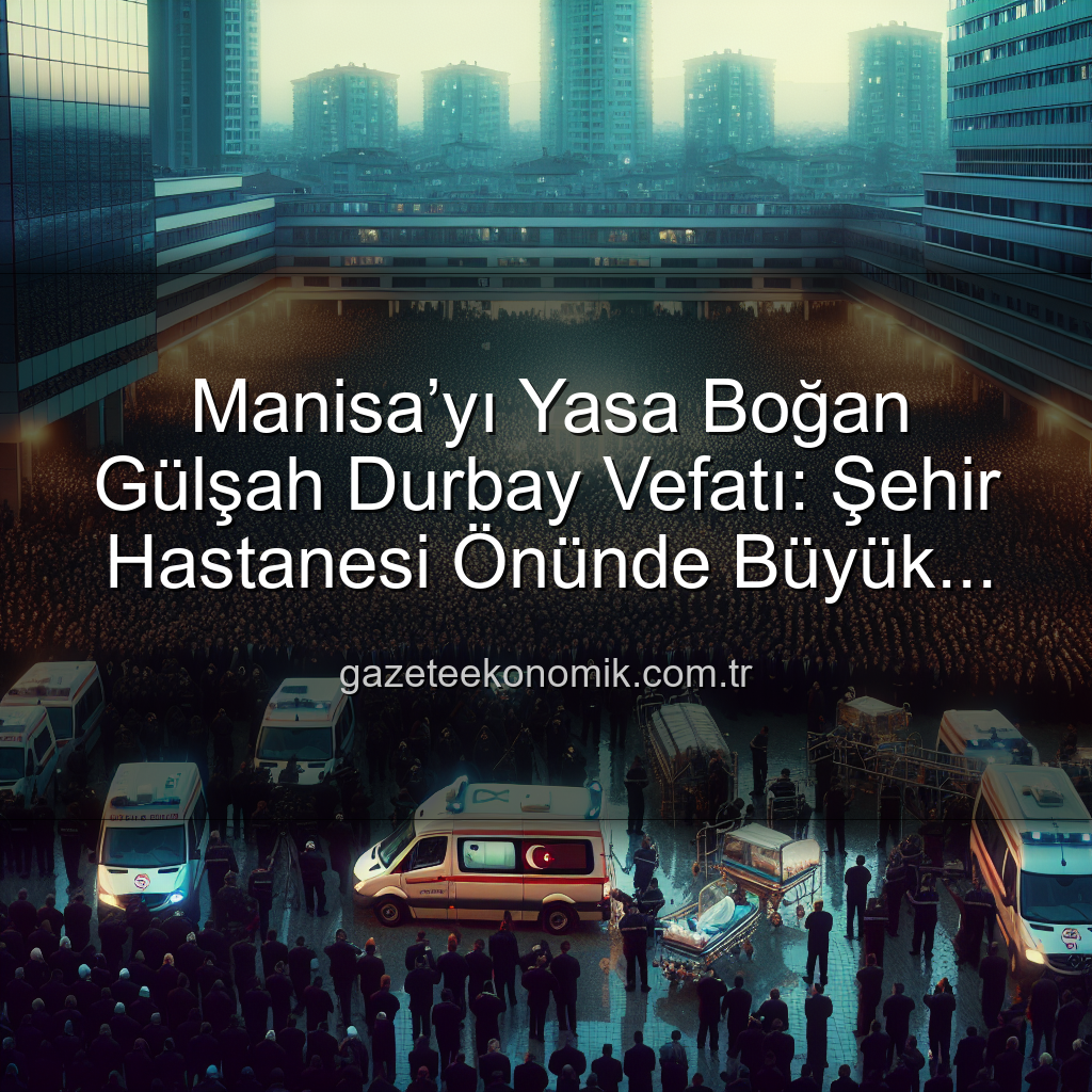 Gülşah Durbay vefatı - Manisa’yı Yasa Boğan Gülşah Durbay Vefatı: Şehir Hastanesi Önünde Büyük Kalabalık